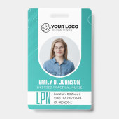 Badge Infirmière autorisée titulaire d'une licence perso (Avant)