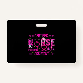 Badge Infirmière certifiée