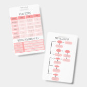 Badge Infirmière de référence APGAR et NRP (Avant & arrière)