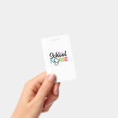 Badge Infirmière école-cadeau (Manuel / portable)