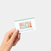 Badge Infirmière en soins à domicile (Manuel / portable)