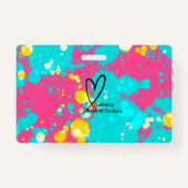 Badge Infirmière inscrite Infirmière (Dos)