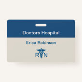 Badge Infirmière inscrite Infirmière Infirmière Infirmiè (Devant)