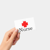 Badge Infirmière Médicale de la Croix-Rouge (Manuel / portable)
