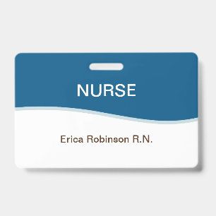 Badge Infirmière Médicale simple Infirmière Infirmiè