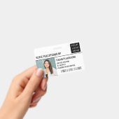 Badge Infirmière Praticienne IP Photo ID Logo de l'hôpit (Handheld)