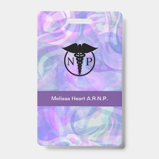 Badge Infirmière praticienne moderne Infirmière Insignes (Avant)