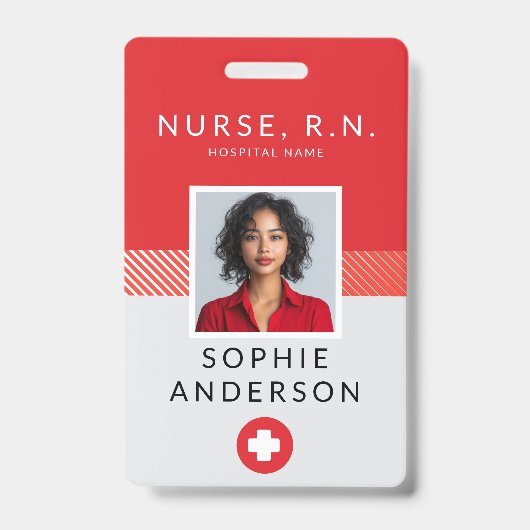 Badge Infirmière professionnelle - Infirmière (Avant)