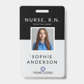 Badge Infirmière professionnelle - Infirmière (Avant)