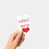 Badge Infirmière scolaire, laissez-passer du hall de l'é (Manuel / portable)