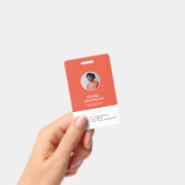 Badge Infirmière sur mesure Aide en santé Médicale ID ph (À main)