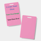 Badge insigne (Avant & arrière)