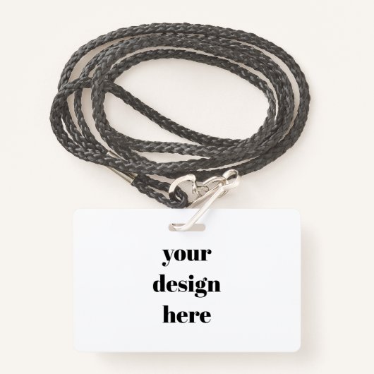 Badge Insigne (Devant avec lanière)