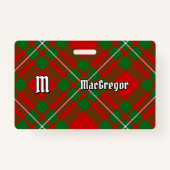 Badge Insigne Clan Gregor Tartan (Devant)