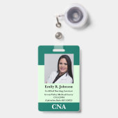 Badge Insigne CNA personnalisé (Front with Retractable)