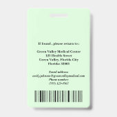 Badge Insigne CNA personnalisé (Back)