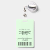 Badge Insigne CNA personnalisé (Back with Retractable)