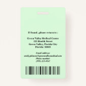 Badge Insigne CNA personnalisé (Dos)