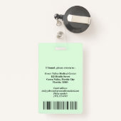 Badge Insigne CNA personnalisé (Back with Retractable)