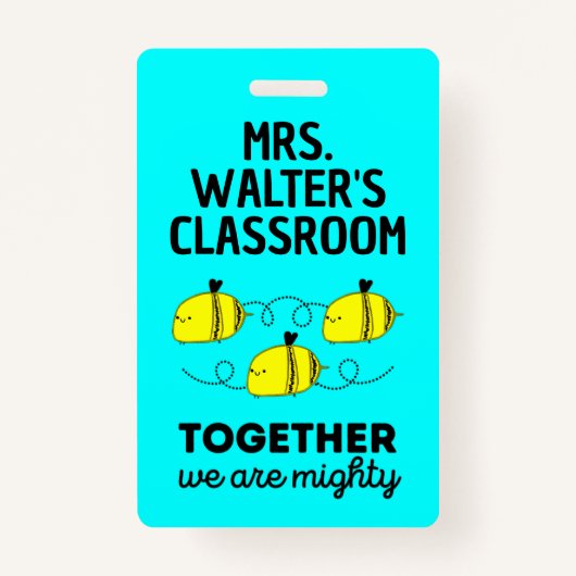 Badge Insigne d'abeille personnalisé Esprit Top enseigna (Devant)