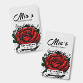 Badge Insigne d'accès VIP pour la fête d'anniversaire (Avant & arrière)