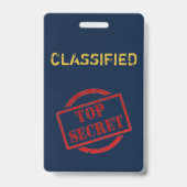 Badge Insigne d'agent secret du FBI (Arrière)