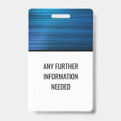 Badge Insigne de bureau général (Arrière)