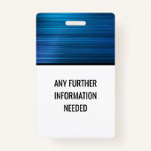 Badge Insigne de bureau général (Dos)