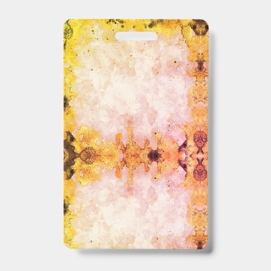 Badge Insigne de conception marbré id bobine infirmière  (Avant)