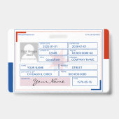 Badge Insigne de consultant (Arrière)