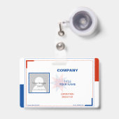 Badge Insigne de consultant (Avant avec rétractable)