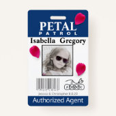 Badge Insigne de fille de la patrouille pétale (Devant)