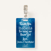 Badge Insigne de fille de la patrouille pétale (Dos avec clip)