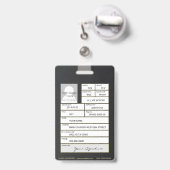 Badge Insigne de l'ancien combattant (Arrière avec rétractable)