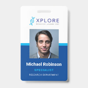 Badge Insigne de l'employé de la compagnie
