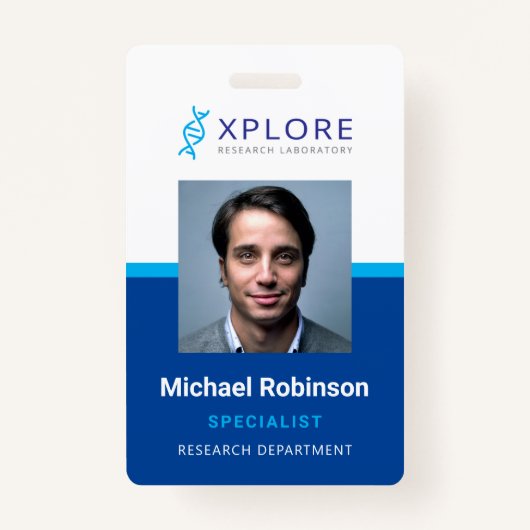 Badge Insigne de l'employé de la compagnie (Devant)