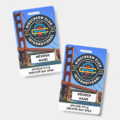 Badge Insigne de l'officier (Avant & arrière)