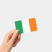 Badge Insigne de nom avec drapeau d'Irlande (Manuel / portable)