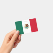 Badge Insigne de nom avec drapeau du Mexique (Manuel / portable)