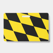 Badge Insigne de nom avec le drapeau de Munich (Arrière)