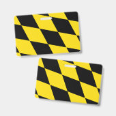 Badge Insigne de nom avec le drapeau de Munich (Avant & arrière)