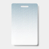 Badge Insigne de nom de l'employé| Logo et couleur perso (Arrière)