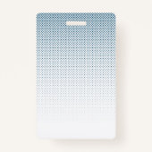 Badge Insigne de nom de l'employé| Logo et couleur perso (Dos)