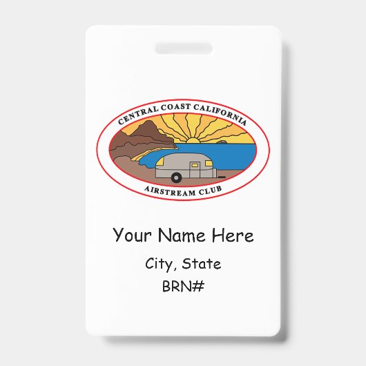 Badge Insigne de nom du club CCCAC (Avant)