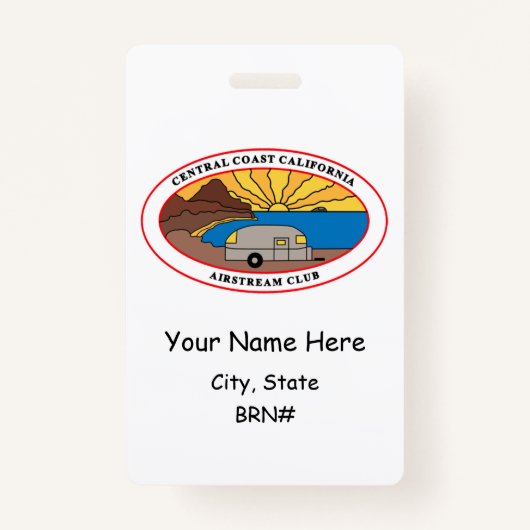 Badge Insigne de nom du club CCCAC (Devant)