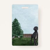 Badge Insigne de nom du détective junior Mystery-Solving (Dos)