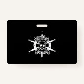 Badge Insigne de pirate (Dos)