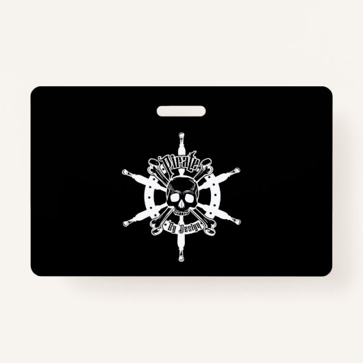 Badge Insigne de pirate (Dos)