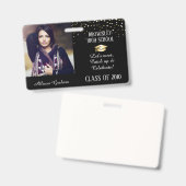 Badge Insigne de réunion d'un collège ou d'un collège (Front & Back)