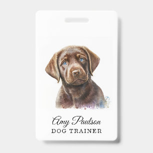 Badge Insigne de service pour animaux de compagnie de l'